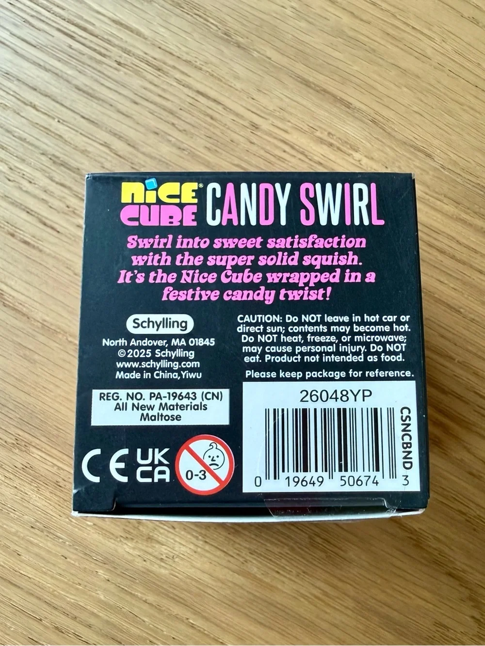 NeeDoh Nice Cube Candy Swirl - NWT 🍭🎄🎅🏻